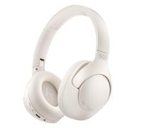 QCY H3 Casque Bluetooth sans Fil,avec Annulation Active du Bruit,Hi-Res Audio LDAC,Casque Anti Bruit,Connexion multipoint,Lecture 60 Heures,égaliseur personnalisé Via App,Blanc