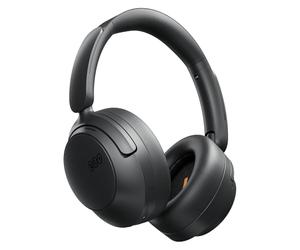 QCY H3S Casque Bluetooth sans Fil à Réduction de Bruit Active Hybride,Hi-Res Audio LDAC,102H d'Autonomie,Ultra-léger et Confortable,Bluetooth 6.0,Contrôle app,Connexion multipoint,Noir