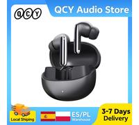QCY MeloBuds Pro Écouteurs sans fil hybrides adaptatifs à réduction active du bruit 46 dB Bluetooth 5.3 LDAC Audio haute résolution 34 h Ajustement confortable GOLDEN