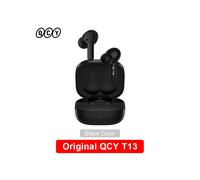 (QCY T13 Noir) Écouteurs Bluetooth sans fil T13 Écouteurs TWS HIFI 4 micros ENC HD Casque d'appel Écouteurs à