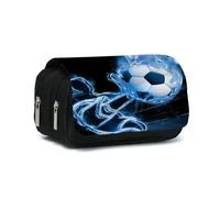 Qcyl-Étui À Stylos À Double Rabat Pour But De Football,Pour Garçons Et Filles,Meilleur Cadeau,Pochette À Crayons De Dessin Animé 3d,Sac À Crayons D'école Pour Enfants,8
