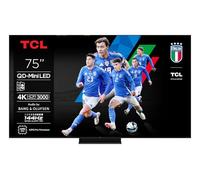 TCL 75C7K TV 190,5 cm (75") 4K Ultra HD Smart TV Wifi Métallique 3000 cd/m²