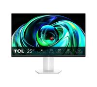 TCL 25G54 - Moniteur Mini-LED 25″, résolution Full HD, 144 Hz, Dalle IPS, 450 nits, Fixation VESA, HDR 400, Couverture DCI-P3 à 93%, certifié TÜV Rheinland antiscintillement & Faible lumière Bleue