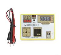 QD20 Testeur de pouls de montre à quartz avec démagnétiseur pour mesure de batterie et analyse du mouvement - Kit d'outils de réparation professionnel 10,8 cm