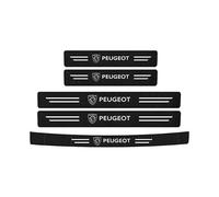 QDATYLFT 5 Pièces Voiture Plaques Seuil Porte, pour Peugeot 3008 2017-2023 Phase 2 Protection Seuil Porte de Voiture Accessoires intérieurs Voitures