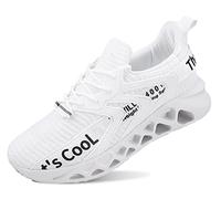 QDCFY Baskets pour homme et femme - Chaussures de sport - Respirantes - Chaussures de course sur route - Baskets pour l'extérieur, le fitness, la gym, la marche, 44 EU