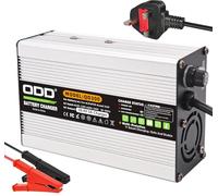 QDD Chargeur de batterie LiFePO4 58,4 V 5 A 58,4 V CC pince crocodile utilisé pour batterie LiFePO4 16S 48 V