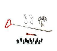 QDentMov Tige de débosselage à simple coude interchangeable - Diamètre : 10 mm - Avec outil de débosselage - Pour enlever les bosses et la grêle
