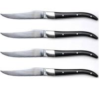 Qdesign 190-071 Set de couteaux à steak noir