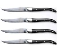 Qdesign 190-071 Set de couteaux à steak noir