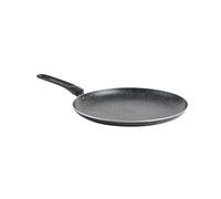 Qdesign Poêle Crêpière en Aluminium anti-adhésif anti-rayure sans PFOA - tous feux dont induction - Compatible lave-vaiselle - Noir, Ø 26 cm