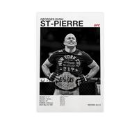 qdfaec GSP UFC Poster sur toile pour décoration murale de salon, chambre à coucher 30 x 45 cm