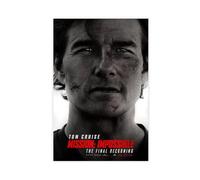 qdfaec Poster sur toile Mission. Impossible - The Final Reckoning - Décoration pour chambre à coucher, bureau, chambre - Cadeau 60 x 90 cm