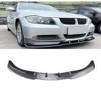 QDFGNKBAI Voiture Becquets Avant pour BMW 3 Series E90 E91 320i 325i 2005-2008, Auto Pare-Chocs Avant Spoiler Séparateur Diffuseur Modifié Accessoire,A/Carbon Fiber Look