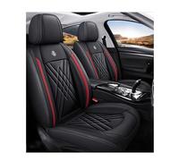 QDFGNKBAI Voiture Ensembles de Housses de siège pour Lexus LBX AWD 2024-, Full Set Cuir Auto Protections de Sièges,Facile à Nettoyer,A/Black-Red-A/Normal