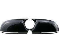 QDFNJYONG 2pcs Voiture Coque de rétroviseur de Porte pour Audi A3 8P A4 A5 B8 B8.5 Q3 A6 C6 4F S6, Coques de Remplacement rétroviseurs Auto Anti Rayures,A/Carbon Look-b8