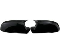 QDFNJYONG 2pcs Voiture Coque de rétroviseur de Porte pour Audi A3 8P A4 A5 B8 B8.5 Q3 A6 C6 4F S6, Coques de Remplacement rétroviseurs Auto Anti Rayures,A/Glossy Black-b8.5