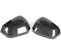 QDFNJYONG 2pcs Voiture Coque de rétroviseur de Porte pour Audi Q2 SQ2 Q3 RSQ3 2017-2025, Coques de Remplacement rétroviseurs Auto Anti Rayures,A/Carbon Fiber Pattern