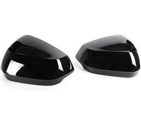 QDFNJYONG 2pcs Voiture Coque de rétroviseur de Porte pour Audi Q2 SQ2 Q3 RSQ3 2017-2025, Coques de Remplacement rétroviseurs Auto Anti Rayures,A/Gloss Black