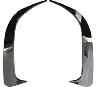 QDFNJYONG Becquets arrière pour Benz W117 CLA 200 250 45,séparateur d'air en Protection extérieure AntiUsure ChâSsis PareChocs arrière Aileron Voiture,A/Negro