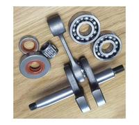 Qdkpgls Vilebrequin avec roulement et Jeu de Joints d'huile adapté for débroussailleuse S FS180 FS220 FS280(Crankshaft Set)