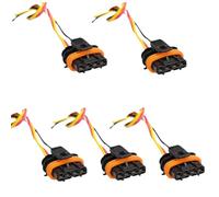 QdLmvpSDo 5 6 Connecteur de Bobine d'allumage 30713416 30713417 307134160 9125601 91256010 91256016 0221604001 pour Utilisation Automobile et Moto Compatible avec V60 V70 XC70 XC90(5 Pieces)