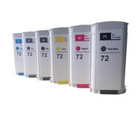 QdLmvpSDo Cartouche à Encre Compatible pour 72 C9370A Photo Noir C9371A Cyan C9372A Magenta C9373A Jaune C9374A Gray C9403A Matte Noir(Magenta)