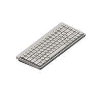 QdLmvpSDo Clavier mécanique sans Fil 84 75%, échange à Chaud, Profil Bas personnalisé, avec Bouton RGB monté sur Joint, Compatible avec Nuphy Node75(Vintage White)