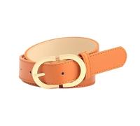 QDLTGBD Ceinture Ceintures polyvalentes pour Femmes de Manteau à la Mode Nude décoratives-Couleur Orange