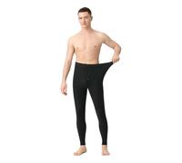 QDLTGBD Collant Chaud Pantalon en Laine Mince pour L'automne Et l'hiver, Un des Leggings Hommes Femmes-深灰色a-XL