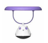 QDO 567394 Birdie Couvercle-Infuseur à Thé Plastique/Acier Inox Violet