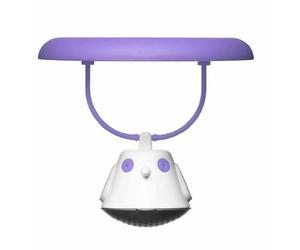 QDO 567394 Birdie Couvercle-Infuseur à Thé Plastique/Acier Inox Violet