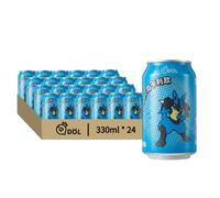 QDOL Pokémon Eau Pétillante Mocktail Sans Alcool - Saveur Mint Julep, 330ml x 24 canettes