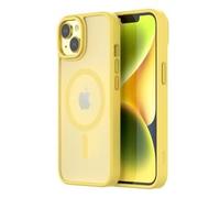 Qdos Coque Hybrid Soft avec Snap IPHONE 14 Jaune
