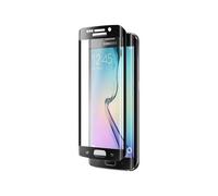 QDOS OptiGuard Glass Curve - Protection d'écran pour téléphone portable - verre - couleur de cadre noir - pour Samsung Galaxy S6 edge Noir