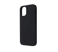 QDOS Touch Coque en Silicone avec Doublure en Microfibre et Bords biseautés surélevés pour iPhone 12 Pro Max Noir