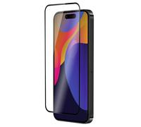 QDOS Verre Trempé pour iPhone 15 Pro Max OptiGuard Eco Glass Plus Ultra-robuste Transparent