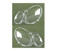 QDouiMOO Cache de phare transparent et bouchon lave-phare Compatible avec Benz W211 (2004-2009) Phares avant