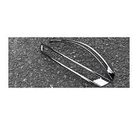 QDouiMOO Feux Arrière Aile Arrière De Voiture Pour A4 B9 2017 Becquet Style Phares Antibrouillard Couverture Grille Lattes Autocollants Bandes Décoratives Automobiles(3)