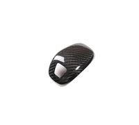 QDouiMOO For Panamera 2017-2021 971 Carbon Fiber Gear Shift Knob Console Head Protection Cover Parts Interior Accessories Bouton Levier Vitesse(Black Carbon Fiber)