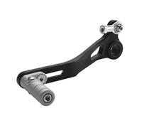 QDouiMOO Levier de vitesses pliable pour moto Levier de changement de vitesse pliable et réglable CNC pour moto pour VERSYS pour 650 2008-2023, accessoires(Silver)