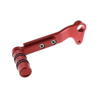 QDouiMOO Levier de vitesses pliable pour moto Levier de vitesse gauche pour Benelli BN600, BJ600 et TNT600, pédale de sélecteur, repose-pieds, accessoires moto(Red)