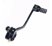 QDouiMOO Levier de vitesses pliable pour moto Levier de vitesses chromé noir avec pédale pour Ninja pour ZX9R 1998-2003 pour ZZR600 2006-2007(Black)