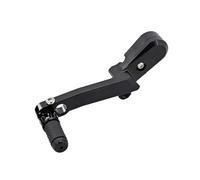 QDouiMOO Levier de vitesses pliable pour moto Levier de vitesses et pédale de frein arrière réglables noirs compatibles avec pour BMW R1300GS R1300GS 2023 2024 2025(Gear lever)