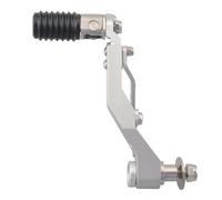 QDouiMOO Levier de vitesses pliable pour moto Sélecteur de vitesse réglable pour moto, avec pédale de frein arrière, compatible Pour BMW R1200GS Adventure LC 2013-2016(Silver)