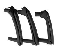 QDouiMOO Lot De 3 Poignées Porte Intérieures Noires Pour Vw Pour Passat B5.5 2001-2005 3B4867372 3B0867180A Bandes Décoratives Panneau D'accoudoir