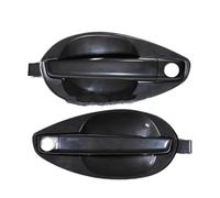 QDouiMOO Poignée de porte extérieure gauche et droite Pour Tiburon Coupé 2.0L 2.7L 2003-2008 (82650-2C000, 82660-2C000) Poignées de porte extérieures de voiture( A Pair)