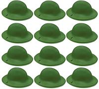 QDS 12 X Vert Armée Britannique Soldat Casque Seconde Guerre Mondiale 2 Tommy Déguisement Costume Accessoire