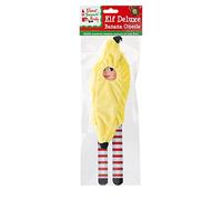 QDS Costume d'elfe de Noël coquin, tenue et accessoires (grenouillère banane)