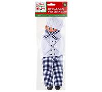 QDS Costume d'elfe de Noël coquin, tenue et accessoires (tenue de chef)